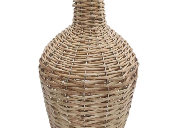 Βάζο Rattan 00.06.61167 21x29cm Natural Rattan