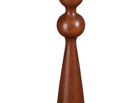 Κηροπήγιο Mango 02.1137400 5,5x24cm Brown Ξύλο