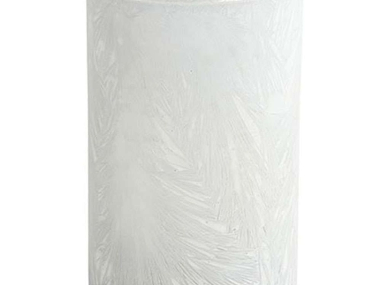 Κηροπήγιο 013.792679 7x8cm White Γυαλί