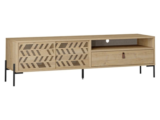 Έπιπλο τηλεόρασης Melati pakoworld φυσικό 170x45x48.5εκ