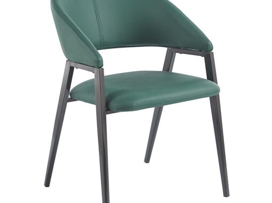 DELI ΠΟΛΥΘΡΟΝΑ ΜΕΤΑΛΛΟ ΒΑΦΗ ΜΑΥΡΟ, PU FOREST GREEN