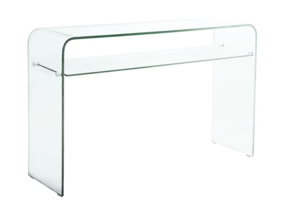 GLASSER ΚΟΝΣΟΛΑ - ΡΑΦΙ ΔΙΑΦΑΝΟ ΓΥΑΛΙ 12/8MM