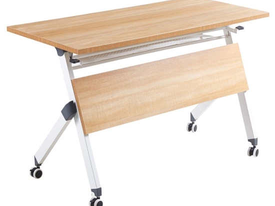 UNIT ΓΡΑΦΕΙΟ Η/Υ, ΜΕΤΑΛΛΟ ΒΑΦΗ ΑΣΠΡΟ, MELAMINE ΑΠΟΧΡΩΣΗ SONOMA