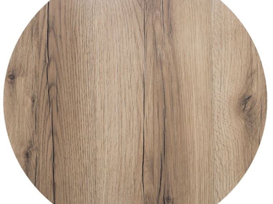 HPL (HIGH PRESSURE LAMINATED) ΕΠΙΦΑΝΕΙΑ ΤΡΑΠΕΖΙΟΥ ΑΠΟΧΡΩΣΗ NATURAL WOOD, UV