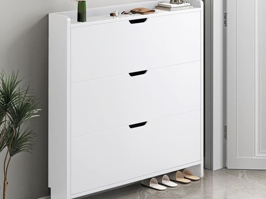 ΠΑΠΟΥΤΣΟΘΗΚΗ MDF - MELAMINE ΑΠΟΧΡΩΣΗ ΑΣΠΡΟ