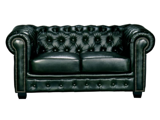 CHESTERFIELD BIRMINGHAM ΚΑΝΑΠΕΣ 2ΘΕΣΙΟΣ ΣΑΛΟΝΙΟΥ ΚΑΘΙΣΤΙΚΟΥ,ΔΕΡΜΑ ANTIQUE GREEN