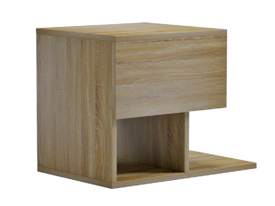 ΚΟΜΟΔΙΝΟ CASPIAN ΗΜ9071.12 ΜΕΛΑΜΙΝΗ ΣΕ ΣΟΝΑΜΑ 46,8x33x36,8Υεκ