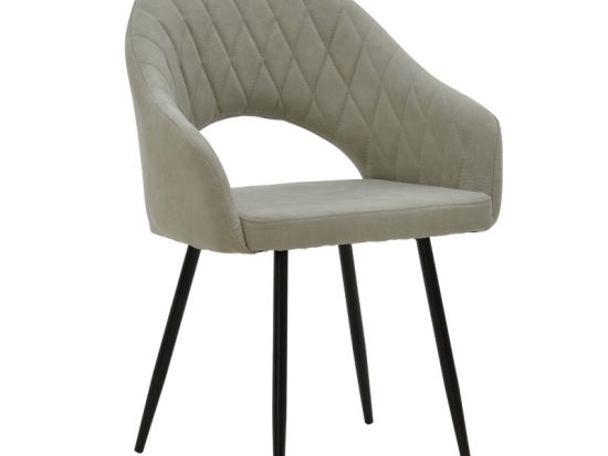 ΠΟΛΥΘΡΟΝΑ MACIE PAKOWORLD ΥΦΑΣΜΑ ANTIQUE ΓΚΡΙ-ΜΑΥΡΟ 58X50X85ΕΚ