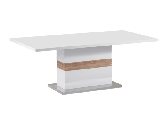 ΤΡΑΠΕΖΙ ZOEKRIN INART ΛΕΥΚΟ MDF 200X100X76ΕΚ