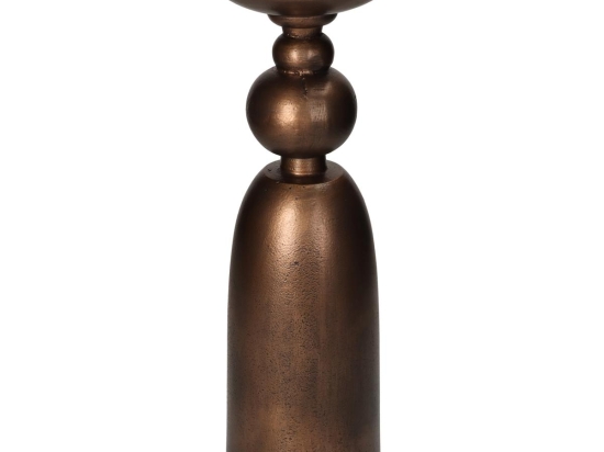 ΚΗΡΟΠΗΓΙΟ ARTELIBRE ΜΠΡΟΝΖΕ ΑΛΟΥΜΙΝΙΟ 12X12X37CM
