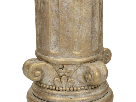 ΚΑΣΠΩ ARTELIBRE ΣΤΗΛΗ ΧΡΥΣΟ ΤΣΙΜΕΝΤΟ 14.5X14.5X16.5CM