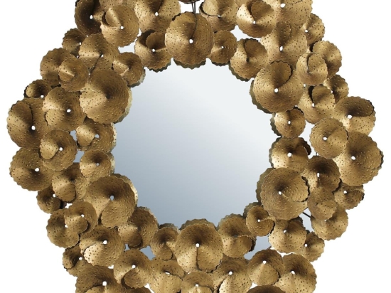 ΚΑΘΡΕΠΤΗΣ ARTELIBRE ΧΡΥΣΟ ΜΕΤΑΛΛΟ 92X9X90CM