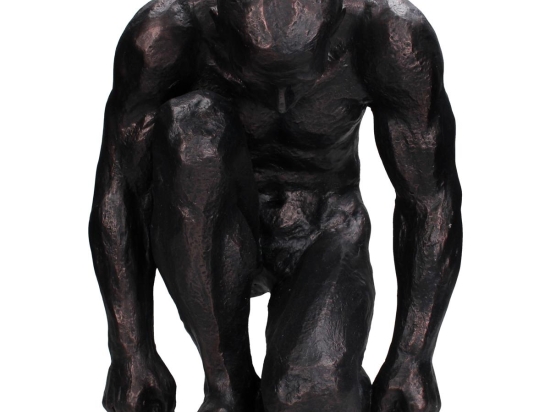 ΔΙΑΚΟΣΜΗΤΙΚΟ ARTELIBRE ΦΙΓΟΥΡΑ ΜΠΡΟΝΖΕ POLYRESIN 33.2X41.6X40.4CM