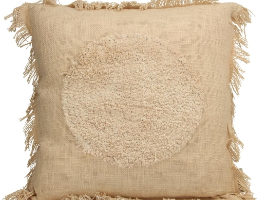 ΜΑΞΙΛΑΡΙ ARTELIBRE ΚΥΚΛΟΣ ΜΠΕΖ ΒΑΜΒΑΚΕΡΟ 45X45CM