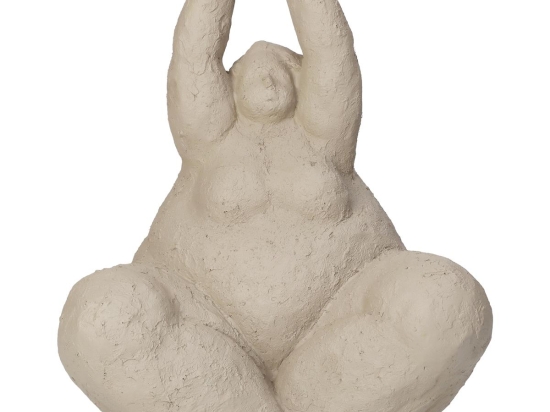 ΔΙΑΚΟΣΜΗΤΙΚΟ ARTELIBRE ΜΕΓΑΛΗ ΓΥΝΑΙΚΑ ΜΠΕΖ POLYRESIN 20X14.5X24CM