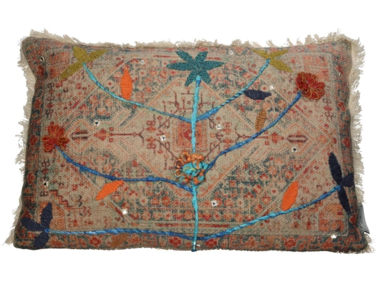 ΜΑΞΙΛΑΡΙ ARTELIBRE VINTAGE ΠΟΛΥΧΡΩΜΟ ΒΑΜΒΑΚΕΡΟ 40X60CM