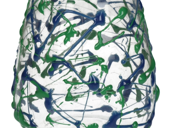 ΚΗΡΟΠΗΓΙΟ ARTELIBRE ΠΟΛΥΧΡΩΜΟ ΓΥΑΛΙ 11X11X11CM