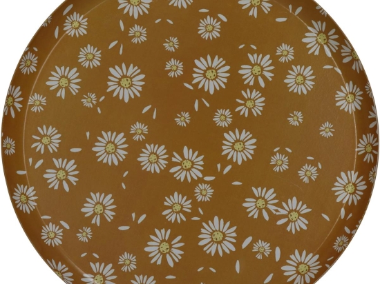 ΔΙΣΚΟΣ ARTELIBRE ΛΟΥΛΟΥΔΙΑ ΠΟΛΥΧΡΩΜΟ ΜΕΤΑΛΛΟ 25.5X25.5X1.5CM