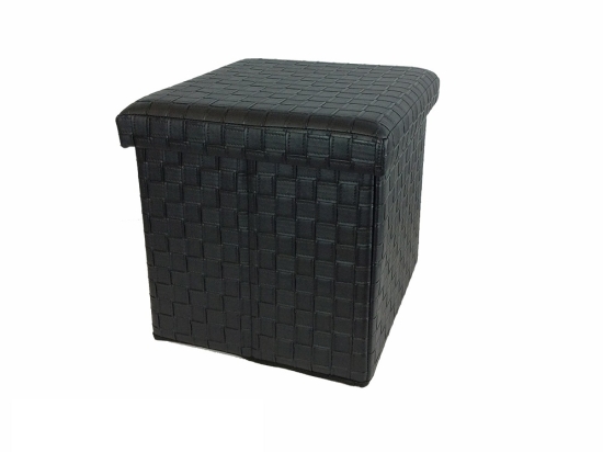 ΣΚΑΜΠΟ ΜΕ ΑΠΟΘΗΚΕΥΤΙΚΟ ΧΩΡΟ ΜΑΥΡΟ ΔΕΡΜΑ 38X38X38CM
