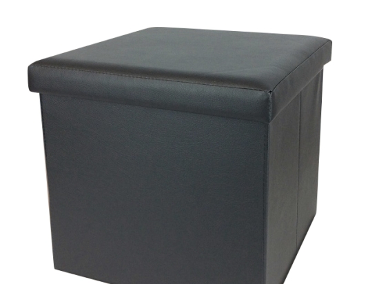 ΣΚΑΜΠΟ ΜΕ ΑΠΟΘΗΚΕΥΤΙΚΟ ΧΩΡΟ ΜΑΥΡΟ ΔΕΡΜΑ 38X38X38CM