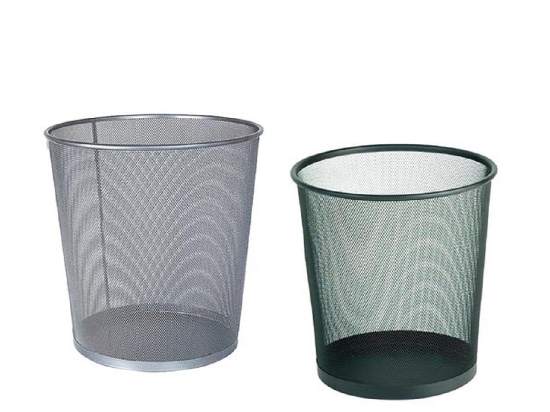 ΚΑΛΑΘΙ ΓΡΑΦΕΙΟΥ ΜΕΤΑΛΛΟ Φ27X30CM ΣΕ 2 ΧΡΩΜΑΤΑ