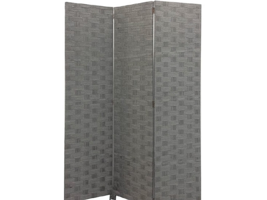 ΠΑΡΑΒΑΝ ΤΡΙΦΥΛΛΟ ΓΚΡΙ 122X175CM