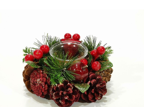 ΚΗΡΟΠΗΓΙΟ ΜΕ BERRIES ΚΑΙ ΚΟΥΚΟΥΝΑΡΙΑ Φ15X6CM
