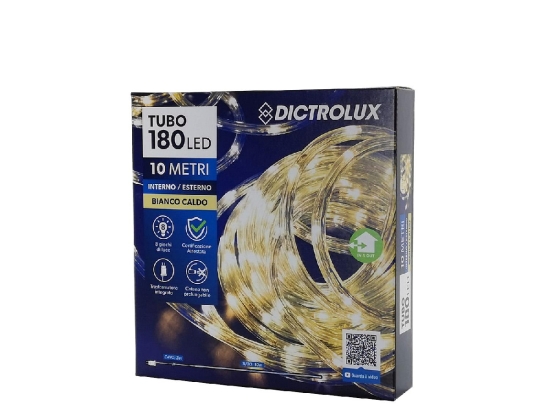 ΦΩΤΟΣΩΛΗΝΑΣ 180 LED ΕΣΩΤ. & ΕΞΩΤ. ΧΩΡΟΥ ΜΕ 8 ΠΡΟΓΡΑΜΜΑΤΑ ΚΑΙ ΜΕΤΑΣΧΗΜΑΤΙΣΤΗ ΘΕΡΜΟ ΛΕΥΚΟ ΦΩΣ ΜΗ ΕΠΕΚΤΕΙΝΟΜΕΝΟ 10+3M