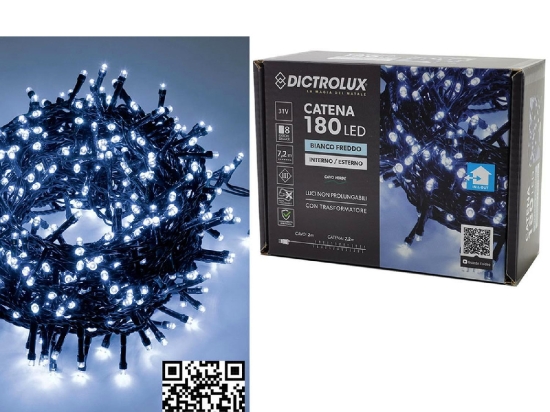 180 LED ΕΣΩΤ. & ΕΞΩΤ. ΧΩΡΟΥ ΜΕ 8 ΠΡΟΓΡΑΜΜΑΤΑ ΚΑΙ ΜΕΤΑΣΧΗΜΑΤΙΣΤΗ ΨΥΧΡΟ ΛΕΥΚΟ ΦΩΣ ΠΡΑΣΙΝΟ ΚΑΛΩΔΙΟ ΜΗ ΕΠΕΚΤΕΙΝΟΜΕΝΟ IP44 31