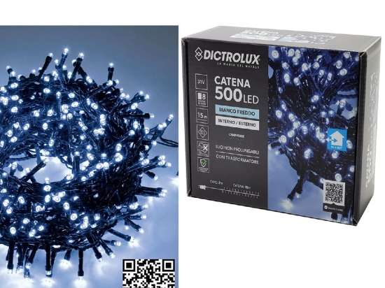 500 LED ΕΣΩΤ. & ΕΞΩΤ. ΧΩΡΟΥ ΜΕ 8 ΠΡΟΓΡΑΜΜΑΤΑ ΚΑΙ ΜΕΤΑΣΧΗΜΑΤΙΣΤΗ ΨΥΧΡΟ ΛΕΥΚΟ ΦΩΣ ΠΡΑΣΙΝΟ ΚΑΛΩΔΙΟ ΜΗ ΕΠΕΚΤΕΙΝΟΜΕΝΟ IP44 31