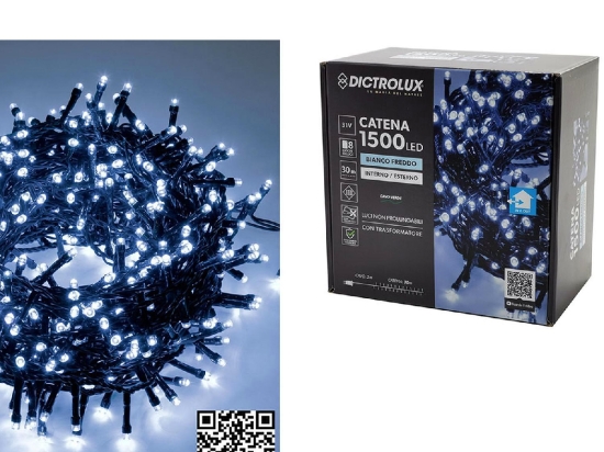 1500 LED ΕΣΩΤ. & ΕΞΩΤ. ΧΩΡΟΥ ΜΕ 8 ΠΡΟΓΡΑΜΜΑΤΑ ΚΑΙ ΜΕΤΑΣΧΗΜΑΤΙΣΤΗ ΨΥΧΡΟ ΛΕΥΚΟ ΦΩΣ ΠΡΑΣΙΝΟ ΚΑΛΩΔΙΟ ΜΗ ΕΠΕΚΤΕΙΝΟΜΕΝΟ IP44 3