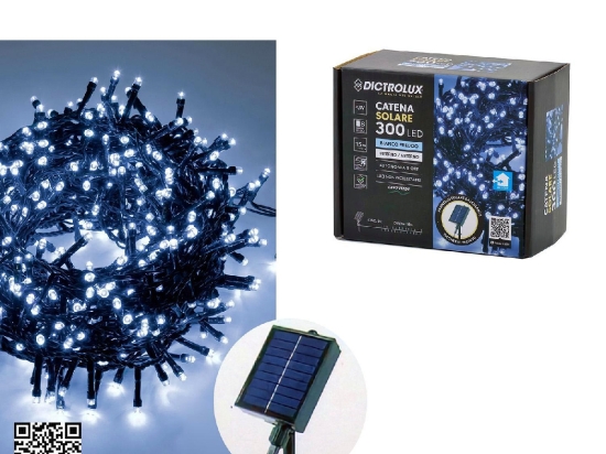300 LED ΗΛΙΑΚΗΣ ΦΟΡΤΙΣΗΣ ΜΕ 8 ΠΡΟΓΡΑΜΜΑΤΑ ΨΥΧΡΟ ΛΕΥΚΟ ΦΩΣ ΠΡΑΣΙΝΟ ΚΑΛΩΔΙΟ ΜΗ ΕΠΕΚΤΕΙΝΟΜΕΝΟ 4.5V 18M
