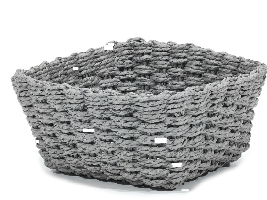 ΚΑΛΑΘΙ ΤΕΤΡΑΓΩΝΟ ΓΚΡΙ 20X20X10CM