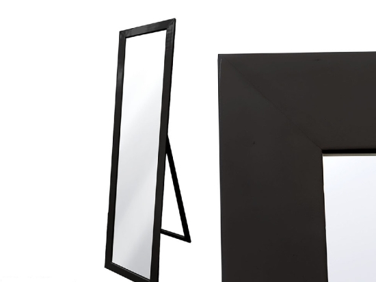 ΚΑΘΡΕΦΤΗΣ ΜΑΥΡΟΣ ΜΕΤΑΛΛΟ 38X158CM