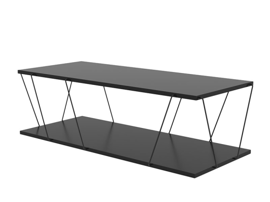 ΤΡΑΠΕΖΙ ΣΑΛΟΝΙΟΥ TARS PAKOWORLD ΜΑΥΡΟ ΑΝΘΡΑΚΙ 120X50X30ΕΚ