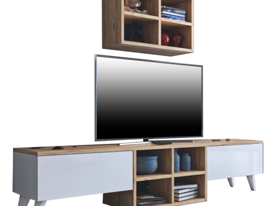 ΣΥΝΘΕΤΟ ΣΑΛΟΝΙΟΥ PWF-0606 PAKOWORLD ΚΑΡΥΔΙ-ΛΕΥΚΟ 160X25X34ΕΚ