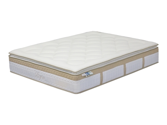 ΣΤΡΩΜΑ UTOPIA PAKOWORLD POCKET SPRING ΜΕ ALOE VERA ΚΑΙ ΑΝΩΣΤΡΩΜΑ 30-32CM 150X200ΕΚ