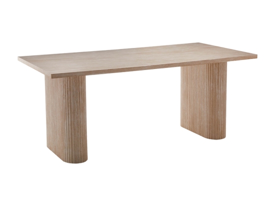 ΤΡΑΠΕΖΙ LOOZIR PAKOWORLD MDF ΣΕ ΑΠΟΧΡΩΣΗ ΛΕΥΚΟ ΜΑΡΜΑΡΟΥ 180X90X75ΕΚ
