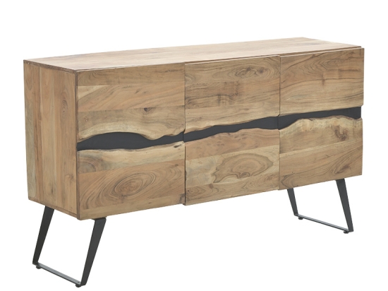 ΜΠΟΥΦΕΣ IMENA PAKOWORLD ΜΑΣΙΦ ΞΥΛΟ 4ΕΚ ΦΥΣΙΚΟ-ΜΑΥΡΟ 148X43.5X86ΕΚ