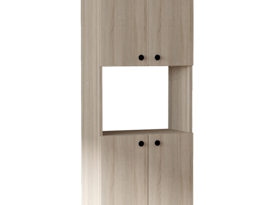 ΝΤΟΥΛΑΠΑ ΚΟΥΖΙΝΑΣ GUZEL PAKOWORLD ΣΕ SONOMA ΑΠΟΧΡΩΣΗ 60X31.4X140ΕΚ
