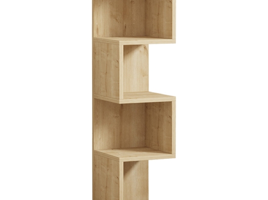 ΡΑΦΙΕΡΑ ΕΠΙΔΑΠΕΔΙΑ PRATEL PAKOWORLD ΣΕ OAK ΑΠΟΧΡΩΣΗ 25X27X95ΕΚ