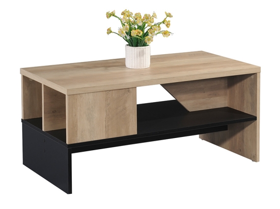 ΤΡΑΠΕΖΙ ΣΑΛΟΝΙΟΥ NAYA PAKOWORLD ΦΥΣΙΚΟ-ΑΝΘΡΑΚΙ 93X46X43ΕΚ