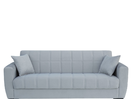 ΚΑΝΑΠΕΣ ΚΡΕΒΑΤΙ ΤΡΙΘΕΣΙΟΣ ARTELIBRE DIEGO 3S ΓΚΡΙ 210X84X86CM