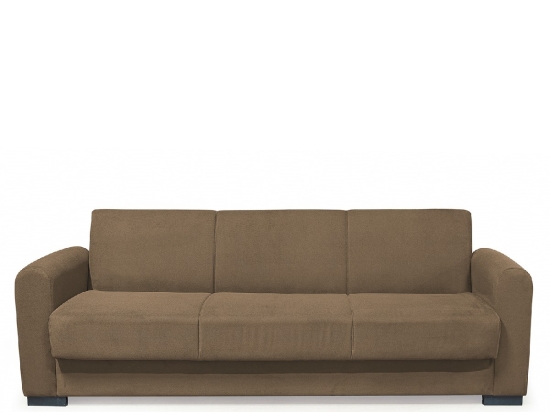 ΚΑΝΑΠΕΣ ΚΡΕΒΑΤΙ ΤΡΙΘΕΣΙΟΣ ARTELIBRE HOMER ΜΠΕΖ 226X78X78CM