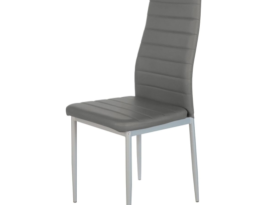 ΚΑΡΕΚΛΑ ARTELIBRE ROSE ΣΚΟΥΡΟ ΓΚΡΙ PVC 53X39X96CM