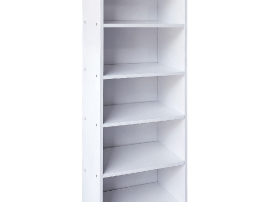 ΡΑΦΙΕΡΑ ARTELIBRE VANJA ΛΕΥΚΟ ΜΟΡΙΟΣΑΝΙΔΑ/ΜΕΛΑΜΙΝΗ 60X24X170CM