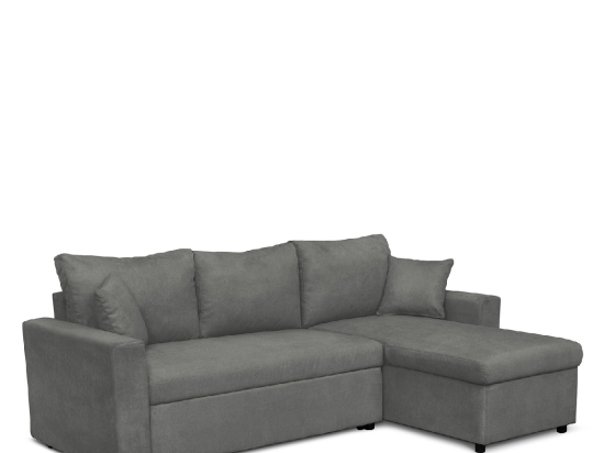 ΚΑΝΑΠΕΣ ΓΩΝΙΑΚΟΣ ARTELIBRE ΑΝΑΣΤΡΕΨΙΜΟΣ ULUA ΓΚΡΙ 225X148X81CM