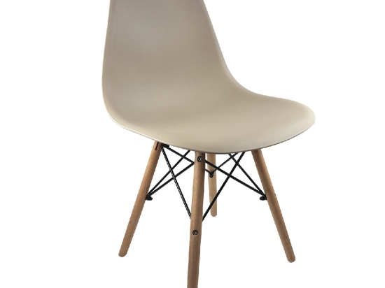 ΚΑΡΕΚΛΑ ΤΡΑΠΕΖΑΡΙΑΣ ARTELIBRE COLT CAPPUCCINO/ΦΥΣΙΚΟ PP/ΞΥΛΟ 53.5X46X81CM