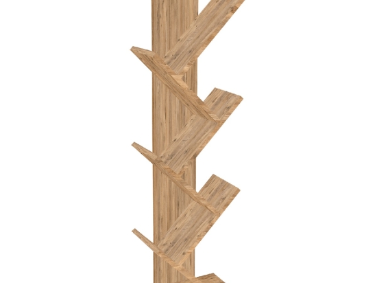 ΒΙΒΛΙΟΘΗΚΗ ARTELIBRE DINGO ΦΥΣΙΚΟ ΜΟΡΙΟΣΑΝΙΔΑ 40X20X133CM