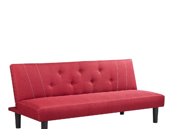 ΚΑΝΑΠΕΣ ΚΡΕΒΑΤΙ ARTELIBRE ASTRI ΚΟΚΚΙΝΟ 180X77X73CM